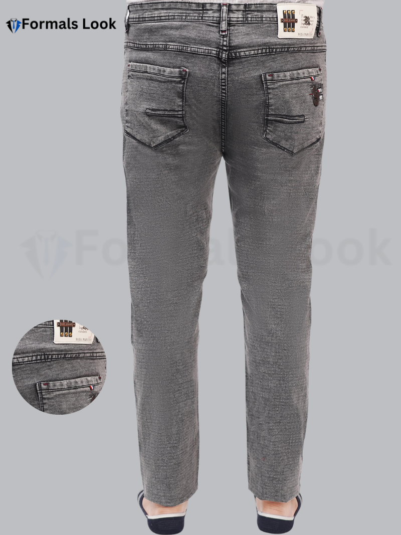 Jeans Pant Grey Color Ultra Stretch In Imported Stuff