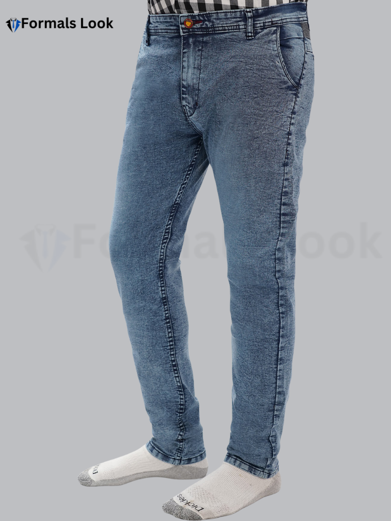 Jeans Pant Blue Imported Stuff Ultra Comfort With Stretch