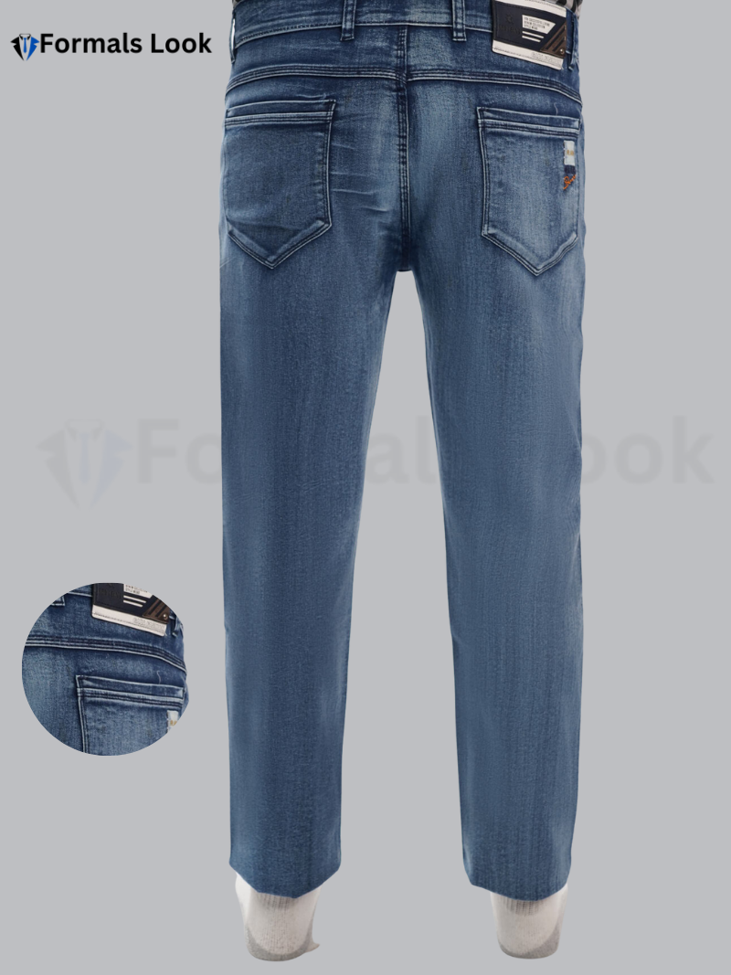 Jeans Pant Blue Color In Stretch