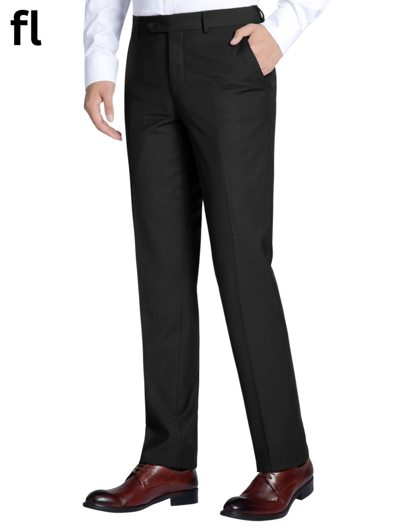 Men's Black Formal  Premium Pant  Suiting Stuff Export Quality