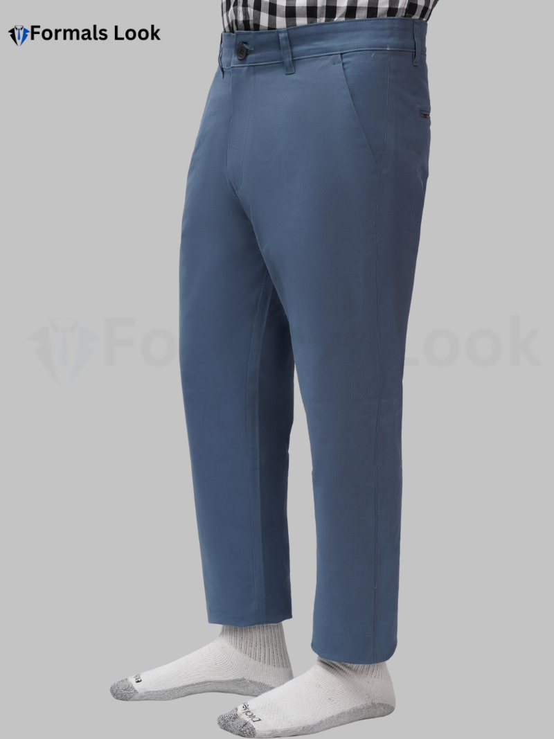 Smart Fit Sky Cotton Imported Stuff Pant