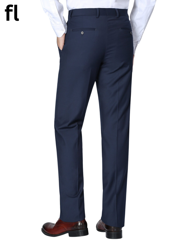 Formal Navy Blue Premium Pant  Suiting Stuff Export Quality