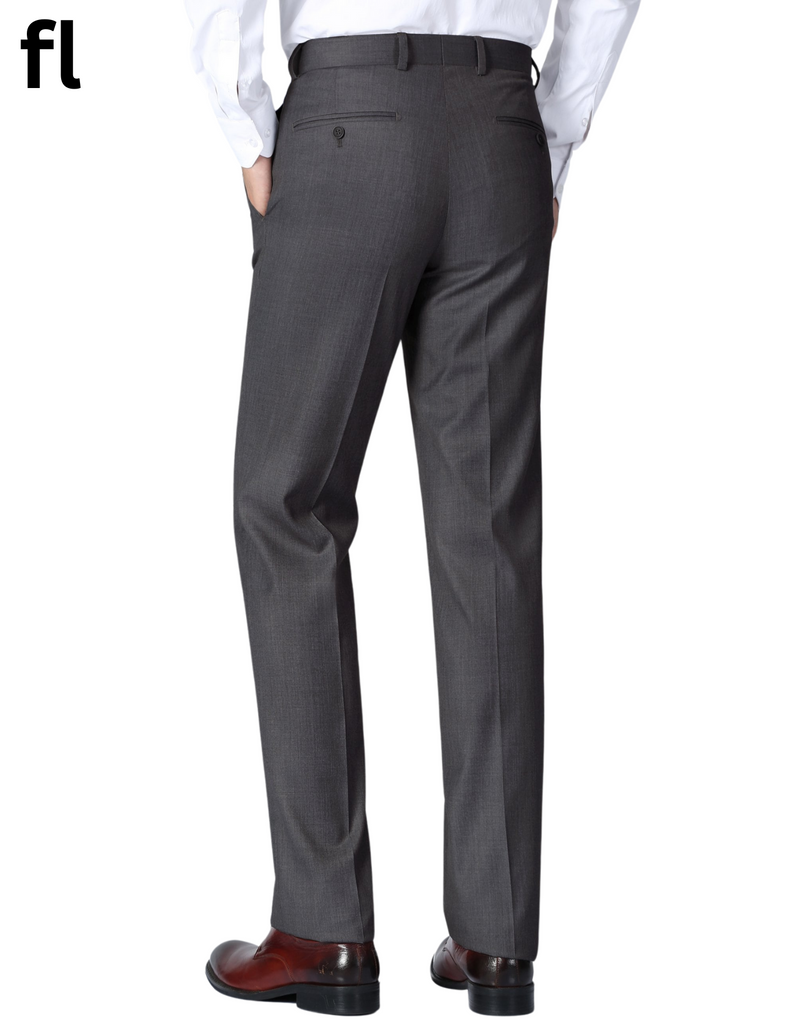 Men's Formal Dark Grey Premium Pant  Suiting Stuff Export Quality