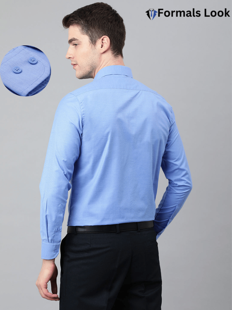 Sky Blue Premium Formal Shirt