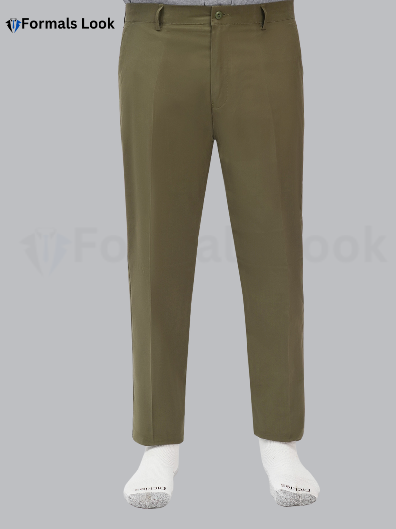 D.O.C.K.E.R Green Premium Cotton Mens Pant