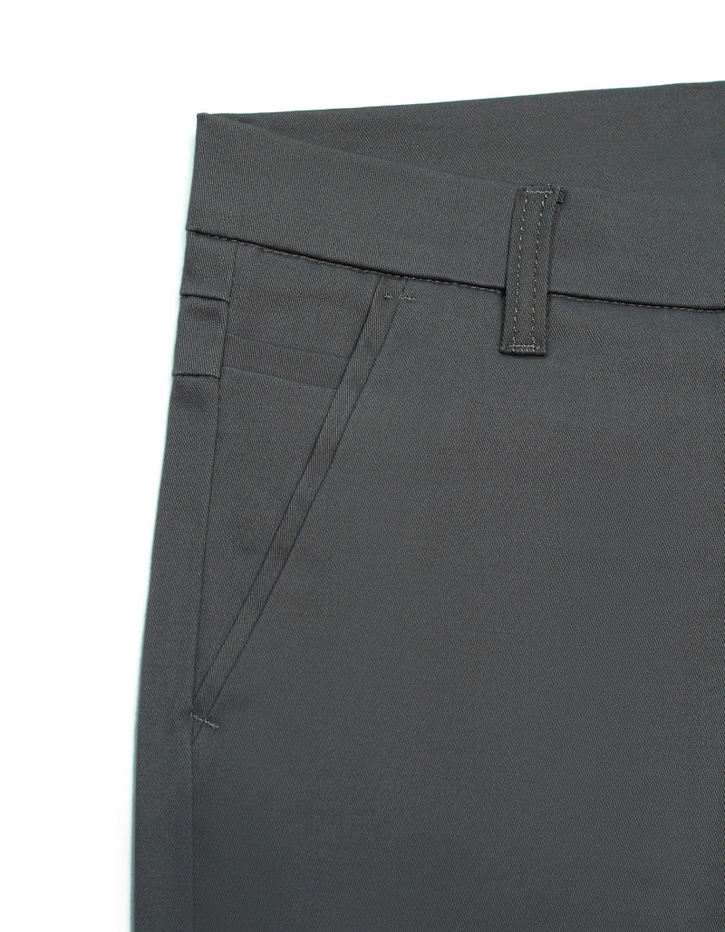 (Sco-tch-So-da) Dark Grey Cotton Chino  Imported Stuff