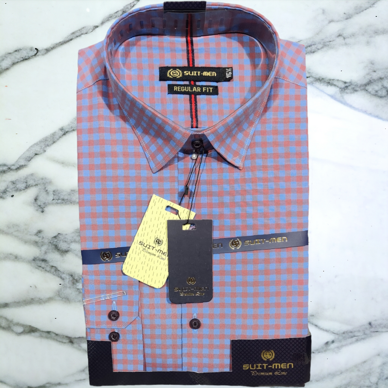 Formal Check Shirt Premium