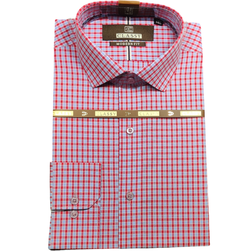 Formal Check Shirt Premium