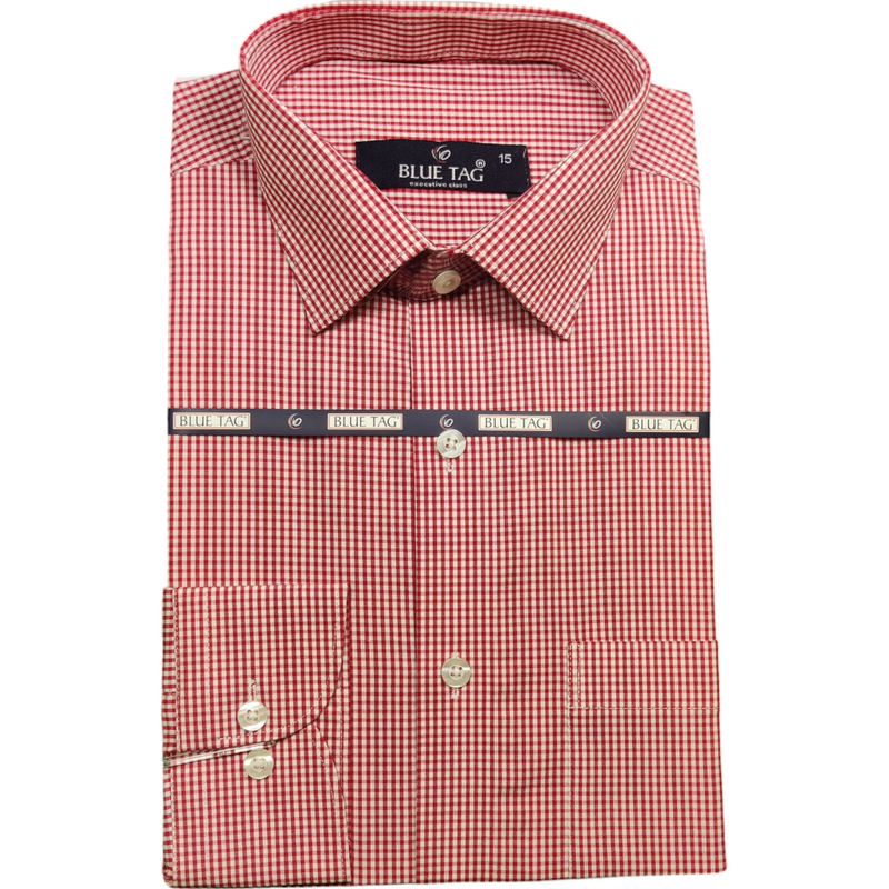 Formal Check Shirt Premium