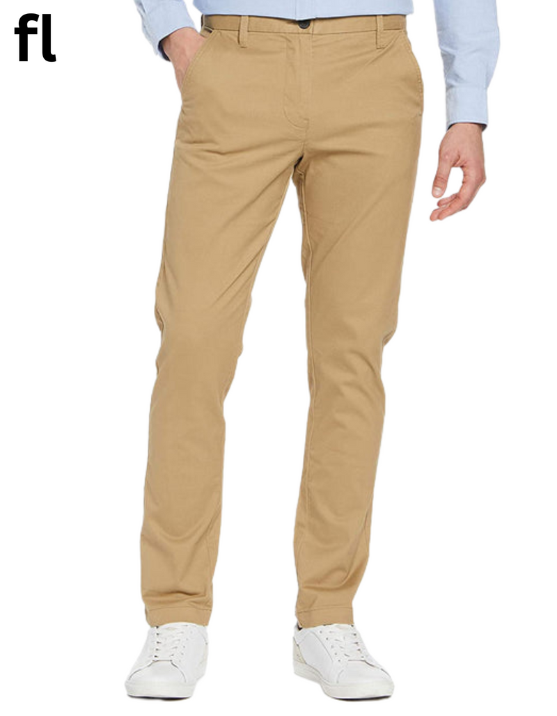 Camel Cotton Chino Slim Fitting Imported Stuff (Sco-tch-So-da)